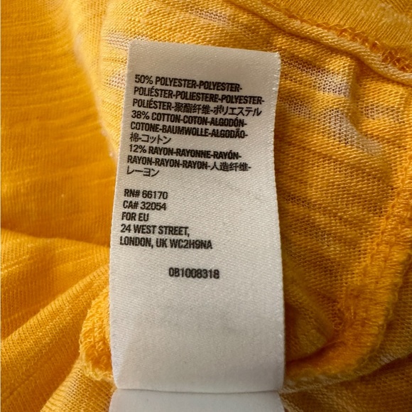 Free People We the Free Viola Flowy Oversized Tee Bright Mango Orange Size Med - Picture 12 of 12